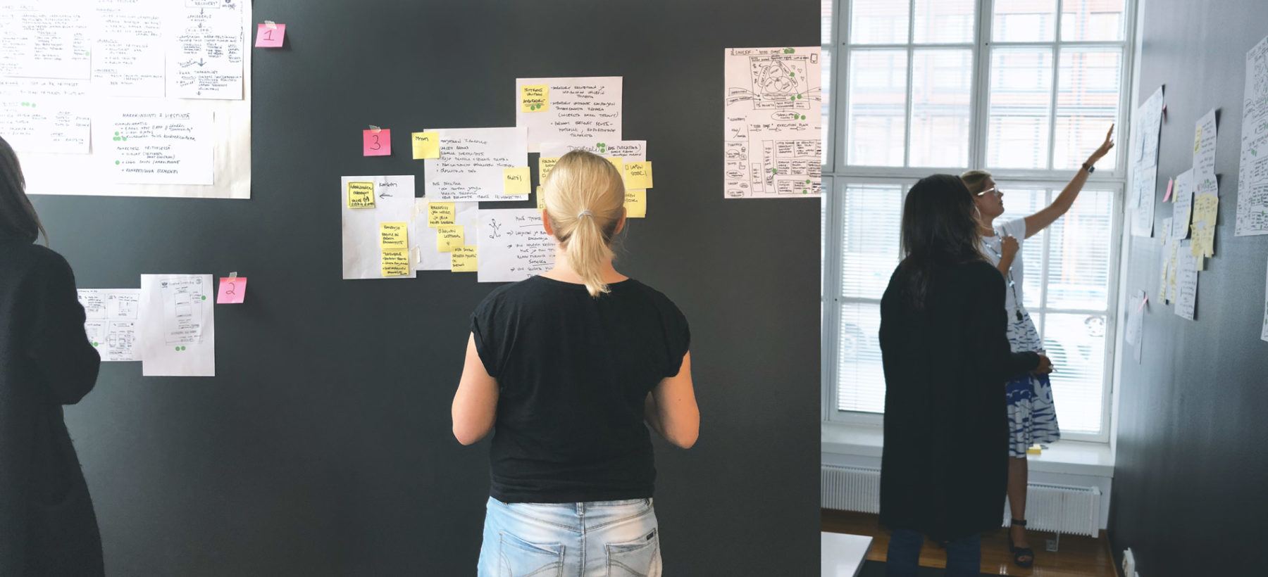 Unicef Design Sprint - keskiviikko - konseptien läpikäynti