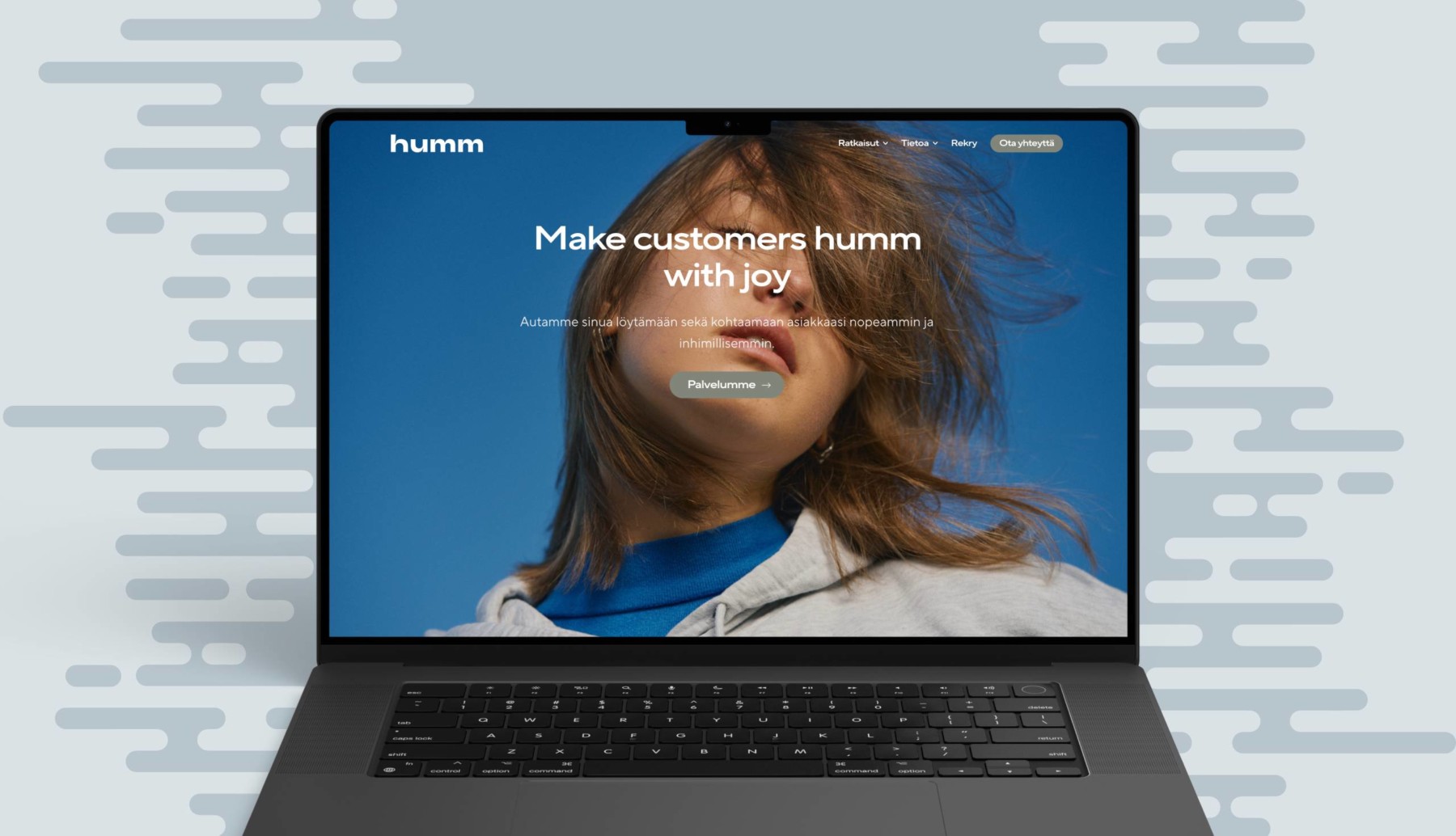 Humm.fi WordPress-verkkosivusto MEOMin asiakas
