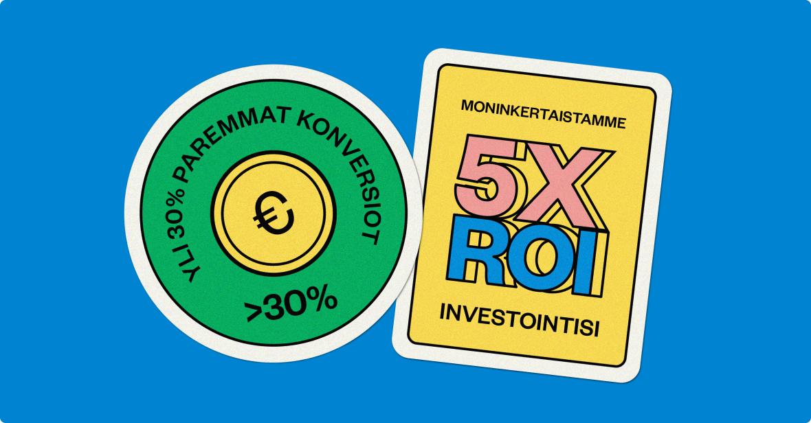MEOM - 30% paremmat konversiot, jopa 5x ROI verkkosivustouudistukselle 